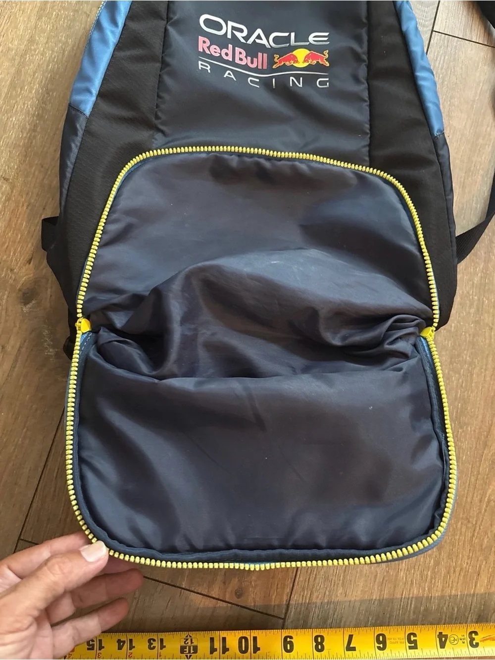 Hard Rock Cafe Oracle Red Bull Racing Blue & Black Backpack